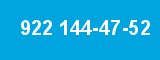 922 144-47-52
